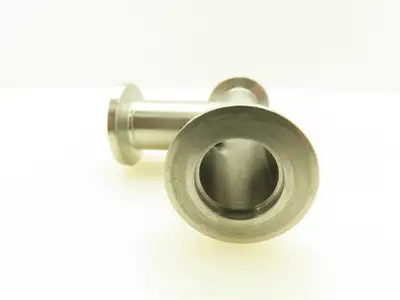 INFICON 304 Stainless Pipe Tee Vacuum Fitting DN 16 ISO-KF 16mm  LOT OF 7