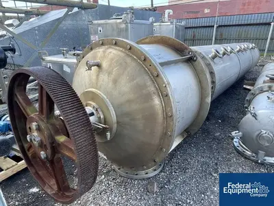 USED Votator 158 Sq Ft Votator Wiped Film Evaporator, 304 S/S