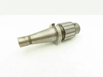 Accupro 65867830 Tapered Shank Keyed Drill Chuck 1/16-5/8" NMTB40 JT3