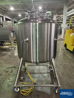 USED DCI 400 Liter DCI Reactor, 316L S/S, 40/45#