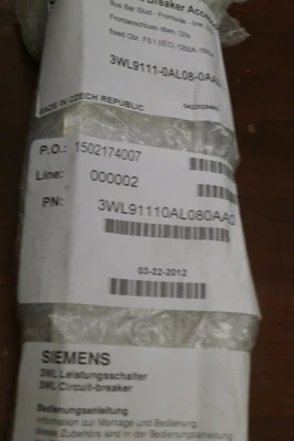 NEW Siemens 3WL9111-0AL08-0AA0