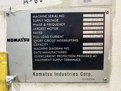 USED 2006 KOMATSU PRESSES KOMATSU OBS35-33 PRESS