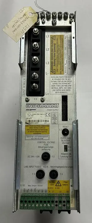 Used INDRAMAT TVM2.4-050-220/300-W1 Industrial Controls | Surplus Asset Holdings #1220783