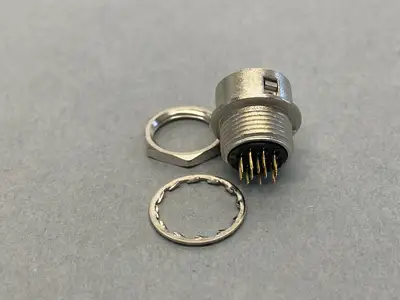 HR10A-10R-12PB(72) | Hirose Electric  12 Position Connector Receptacle Shell 10 - New