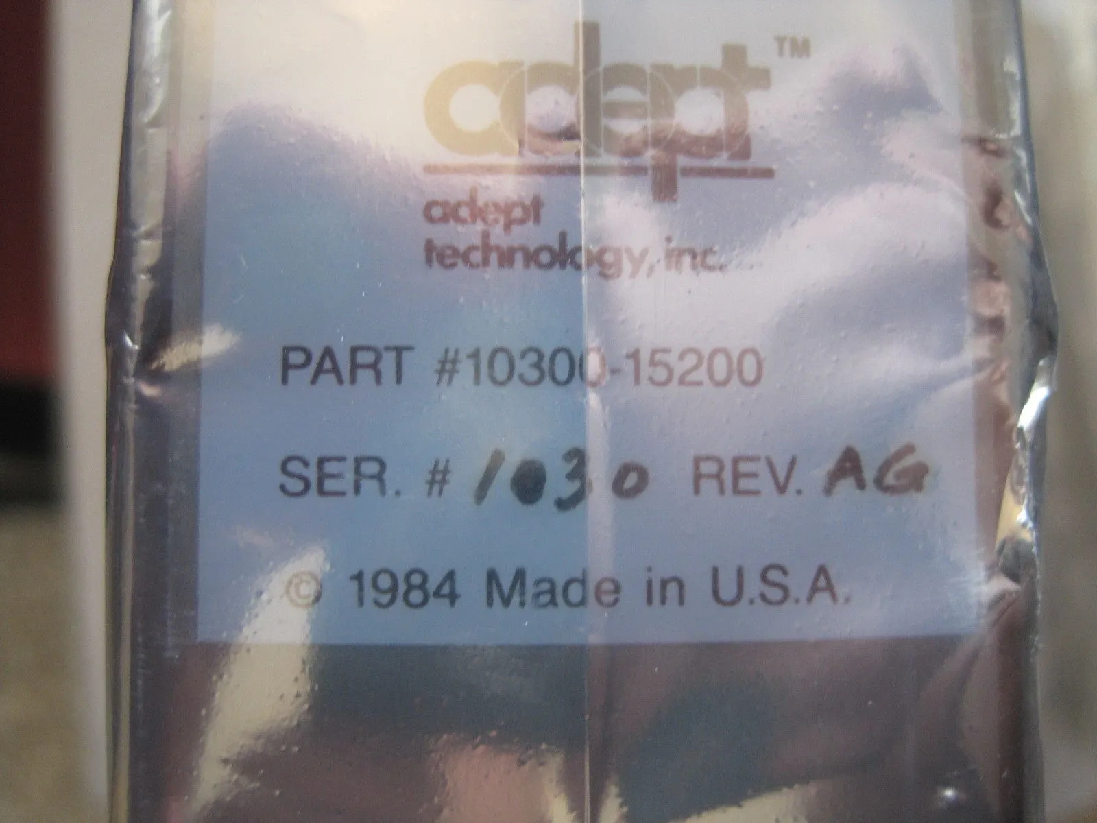 NEW ADEPT TECH 10300-15200 MODULE 1030015200