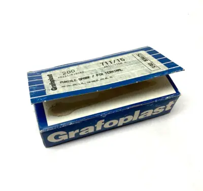New | in-Stock Grafoplast 14mm Spark Crimp-On Pins for Cable O.D. 1.5mm Misc Electrical & Power Parts Michigan US | Maverick Industrial Sales #1392302