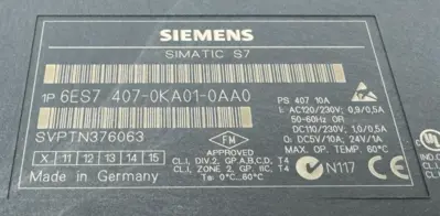 NEW SIEMENS 6ES7407-0KA01-0AA0 POWER SUPPLY PS407 AC10AS 6ES7 407-0KA01-0AA0