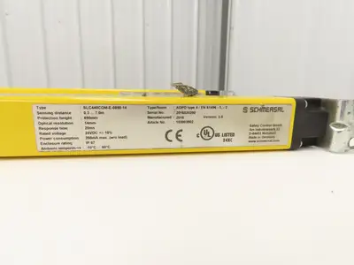 Schmersal SLC440COM-ER-0890-14 Safety Light Curtain Transmitter & Receiver Set