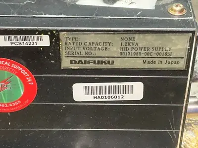 Used DAIFUKU RAMRUN Power Units Ohio US | HGR 24 #1301671