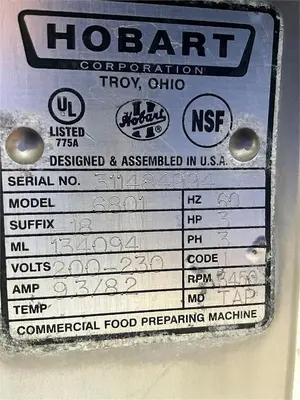 USED HOBART 6801