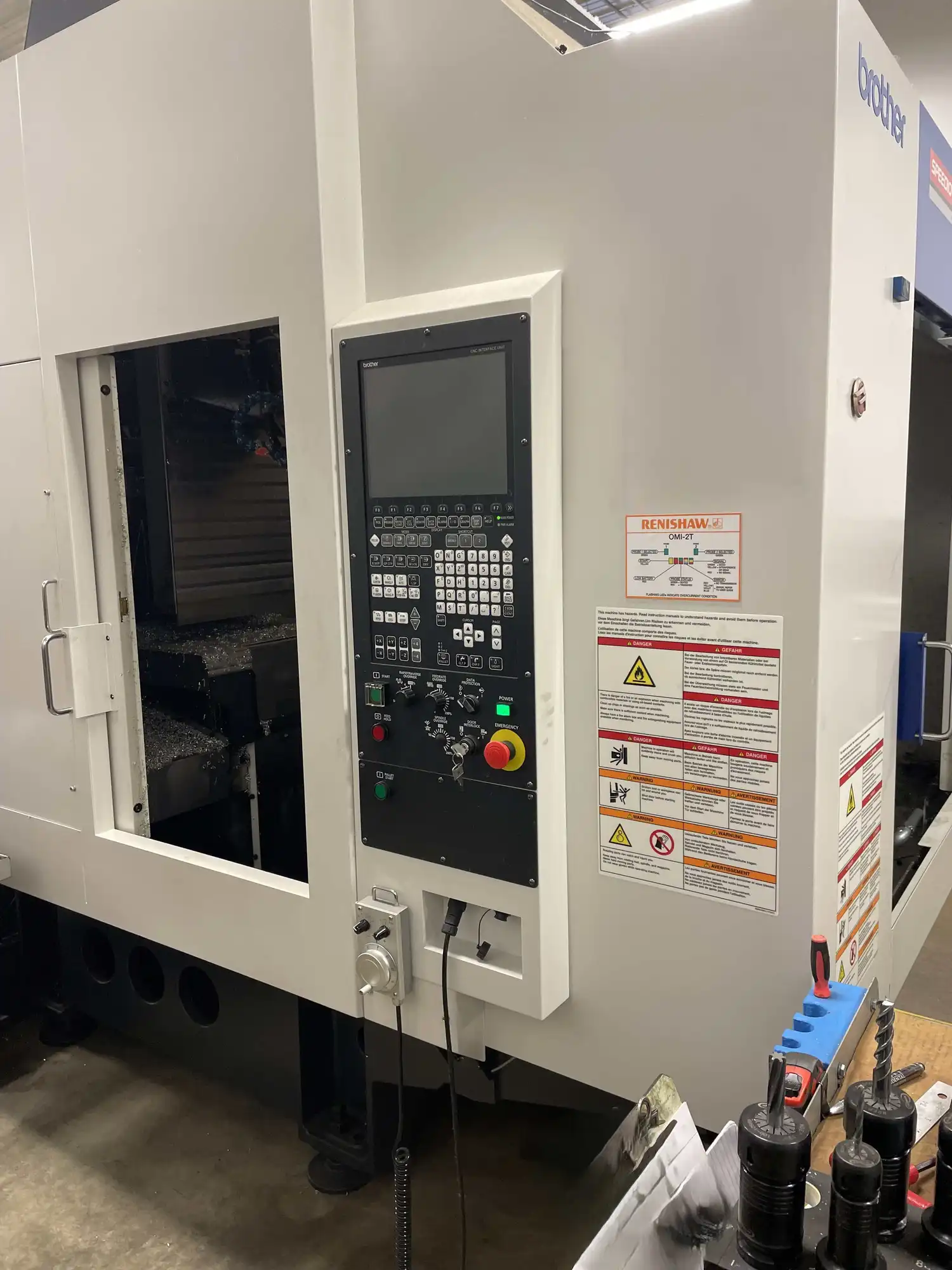 Brother SPEEDIO R650X2 with Rotary Tables and Low Hours