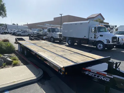 New | in-Stock 2026 FELLING FT-24-2-LP Flatbed Trailers California US | Commerce Truck Equipment Sales #1548792