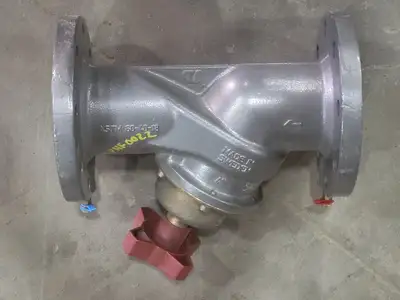 Tour and Anderson 4" Class 150 Stad Steel Balancing Valve (flanged)