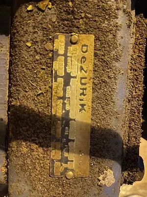 USED DEZURIK BALL  VALVE