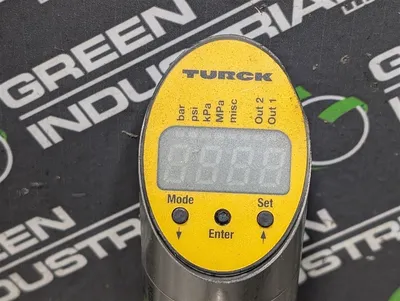 Turck PS100R-503-LI2UPN8X-H1141 Rotatable Pressure Transmitter Used