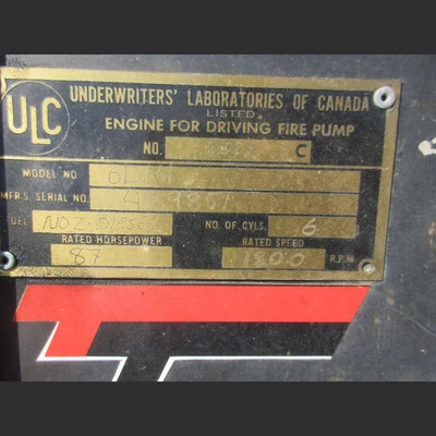 USED AURORA PUMP 6D14
