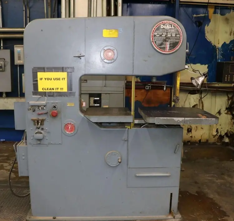 Used DOALL 3613-1 Vertical Band Saws Ohio US | Yoder Brothers machinery #375570