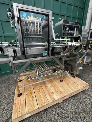 Used 2018 PNEUMATIC SCALE ANGELUS CB50F Inline Can Filler Seamer Oregon US | Ager Tank & Equipment Co. #1278452