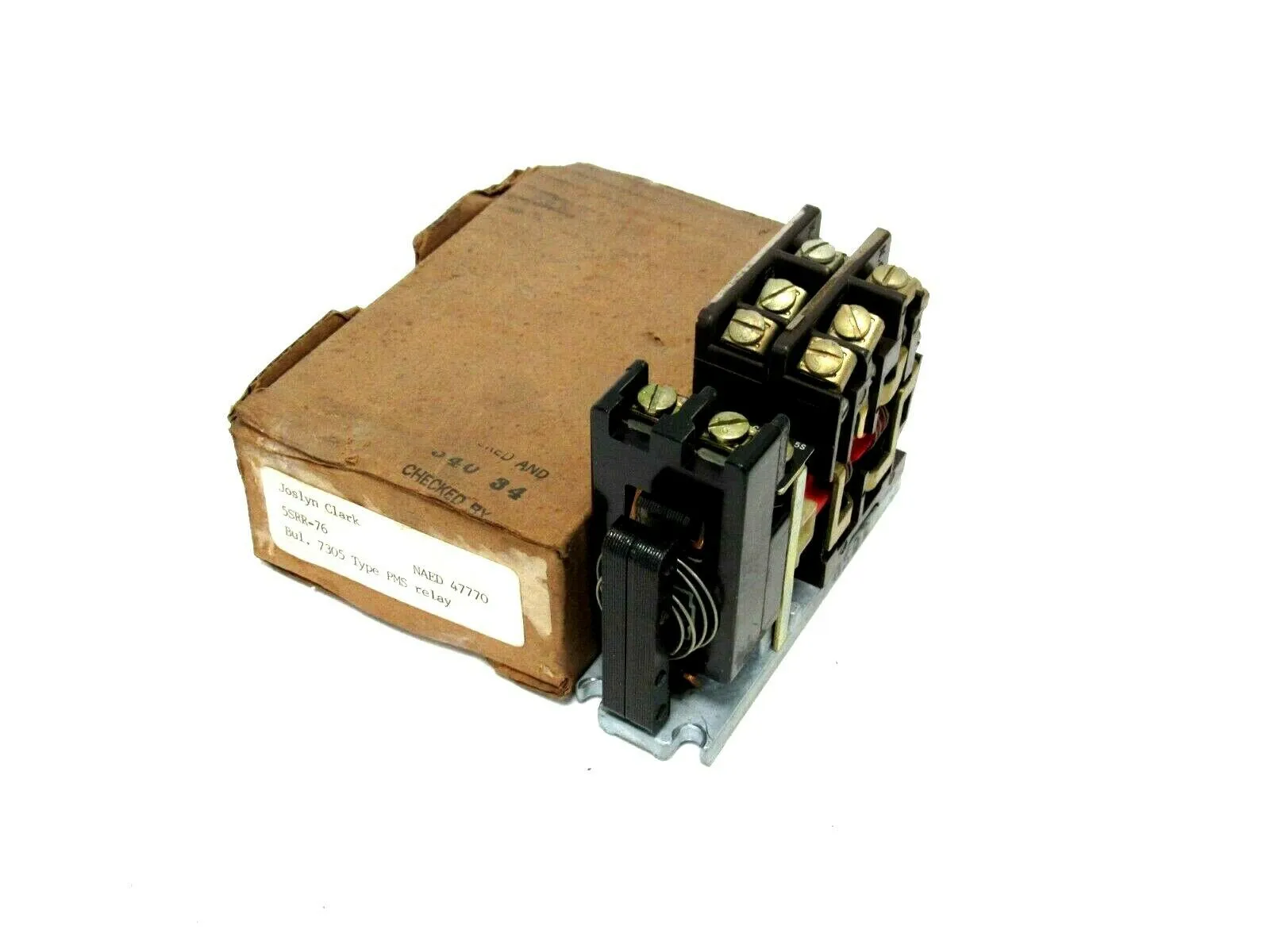 NEW JOSLYN CLARK 5SRR-76 SLIM JIM RELAY PMS-5S 5SRR76