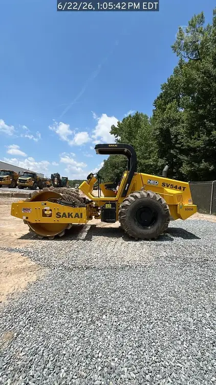 Used 2025 SAKAI SV544T Vibratory Rollers North Carolina US | National Equipment Dealers #1422627