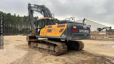Used 2025 HYUNDAI HX350AL Crawler Excavators North Carolina US | National Equipment Dealers #1422280