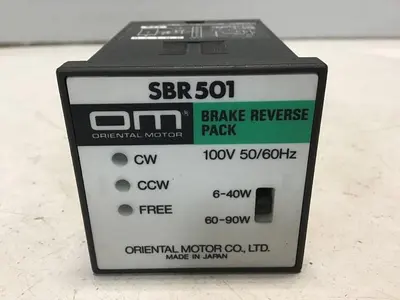 USED ORIENTAL MOTOR SBR501