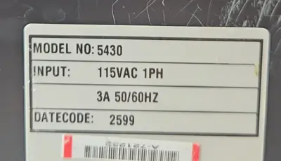 Pacific Scientific 5430 Drive 115VAC 3A 1PH 50/60Hz (BIN365)