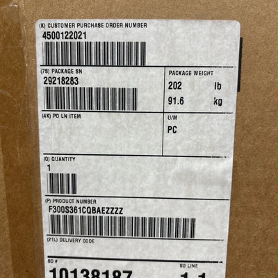 New | in-Stock Emerson F300S361CQBAEZZZZ Meters - Misc Indiana US | J&J Industrial Supply #1421864