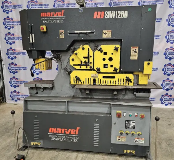 Used 2017 MARVEL/SPARTAN MSIW 126D Ironworkers Michigan US | Holland Equipment Hunters, Inc. #83530