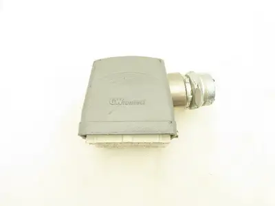 GW Connect GWD32 Heavy Duty Power Connector Male 32 Pin Hood Side Entry Lot Of 7