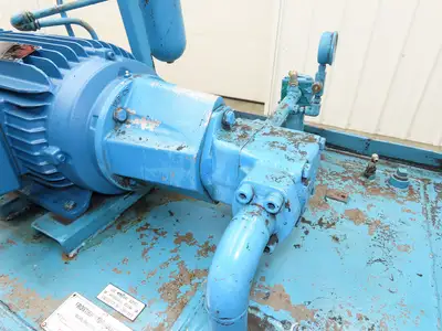 Vickers/Frontier Hydraulic Power Unit 60 Gallon 21gpm 2500psi 10Hp 230/460V 3PH