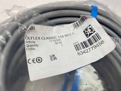 USED LAPP ÖLFLEX® CLASSIC 110 FLEXIBLE POWER AND CONTROL CABLE, 50M ROLL
