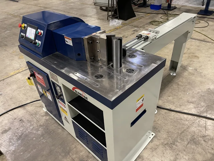 New | in-Stock SUNRISE HBM 45 Pipe, Tube & Bar Benders Oregon US | Fahey Machinery Co., Inc. #514250