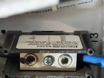 40hp, 600V, 100A, FVNR Starter, Size 3