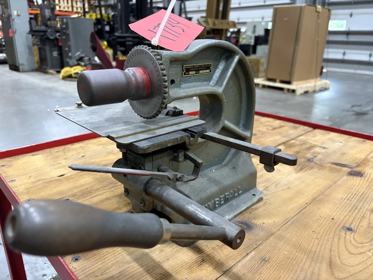 Used NUMBERALL 40B NUMBER STAMPING MACHINE Arbor Presses Michigan US | Vander Ziel Machinery Sales #483279