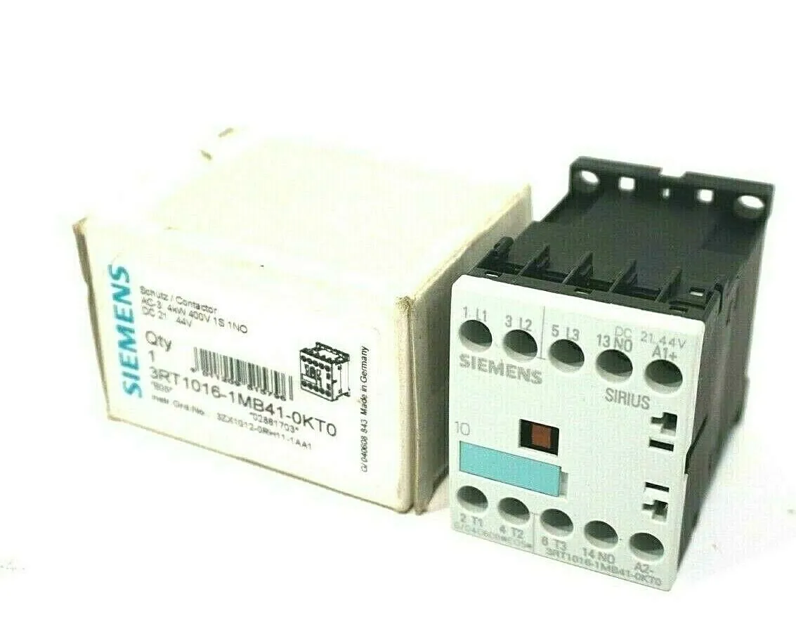 NEW SIEMENS 3RT1016-1MB41-0KT0 CONTACTOR 3RT10161MB410KT0