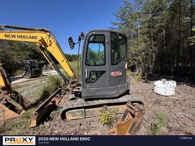 Used 2020 New Holland E60C Excavators North Carolina US | Proxy Equipment #1486959