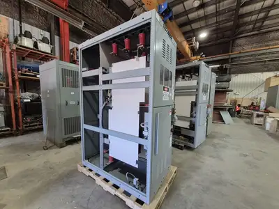 Double Fused Interrupter Switch 5 kV, 4160 Volts & Conduit Cabinet