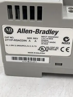 Used ALLEN-BRADLEY ALLEN-BRADLEY 2711P-RSACDIN SER A REV A Automation Control (HMI) | ND Industrial Surplus #1214331