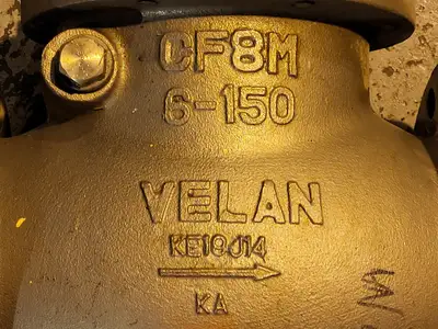 6" Class 150 Check Valve