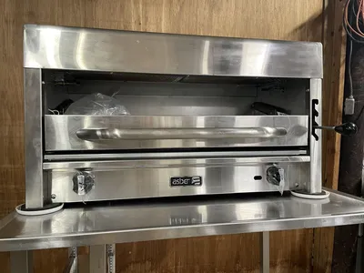 182-0012 Asber AESB36 Natural Gas Infrared Salamander Broiler