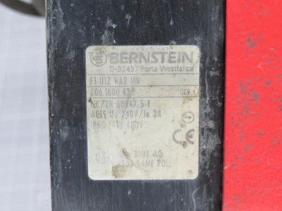 Used BERNSTEIN _UNKNOWN_ Relays & Switches | OCO Industrial #1639587