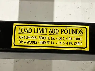 Used DGW/RDP Manufacturing Cable & Labor Saver Wire Spool Dispenser Wire Dereelers Michigan US | Maverick Industrial Sales #1456595