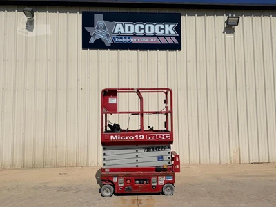 Used 2019 MEC MICRO 19 Scissor Lifters Texas US | Adcock Equipment USA #1519580