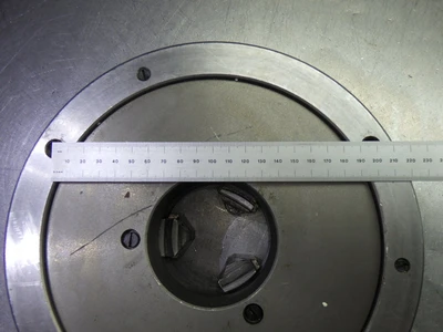 BTC 10" 3 Jaw Scroll Chuck 80mm Thru Hole (LOC1)