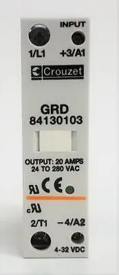 USED Crouzet Carlo Gazanni RN1A60D10U GRD 84130101 RN1A60D20U