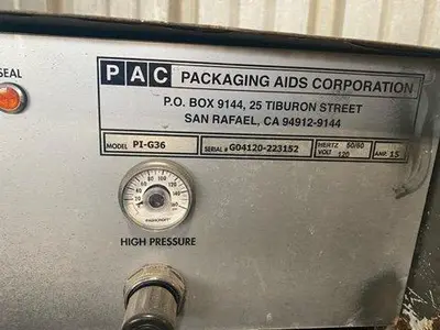 USED PAC MACHINERY PI-G36