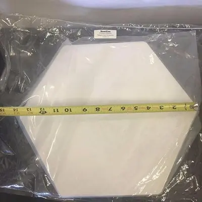 SEMICONDUCTOR PRECISION INDUSTRIES  HEXAGONAL STAINLESS WITH CERAMIC CODING