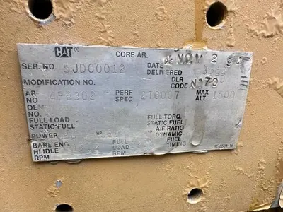 USED CAT G3512TALE