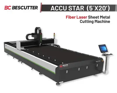 2026 Bescutter SPACE SAVER 5'x10' | 3000W - 6000W | Fiber Laser for Metal Sheet Cutting